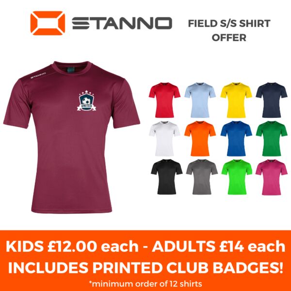Stanno Field S/Sleeved Shirt Deal Thumbnail